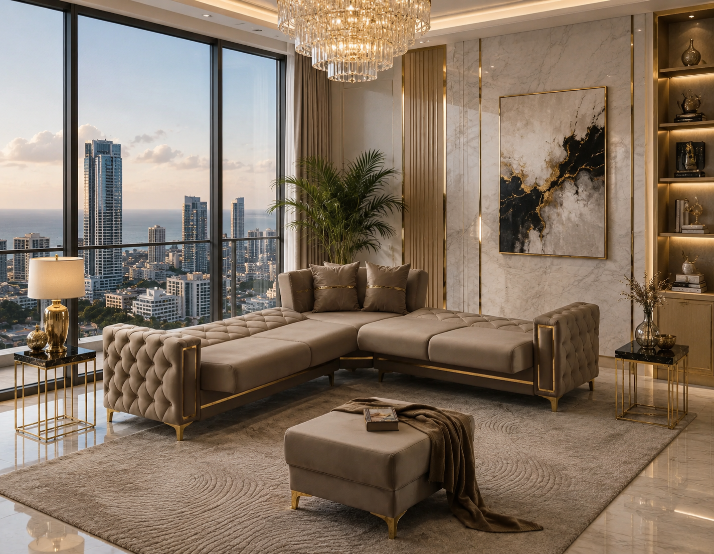 Vittoria Corner Sectional by Casa Milano