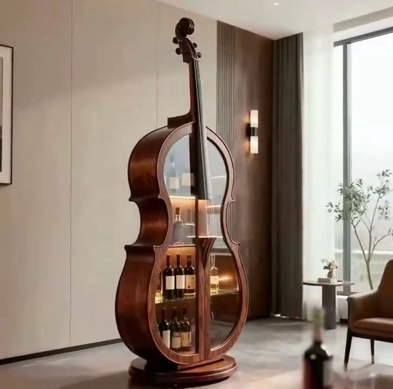 Casa Milano – Stradivari Cello Display Cabinet