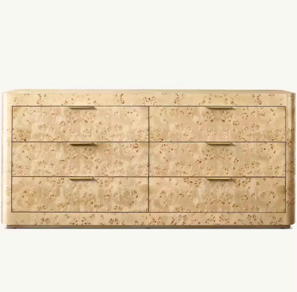 Casa Milano — Kensington Burl Wood Platform Bed