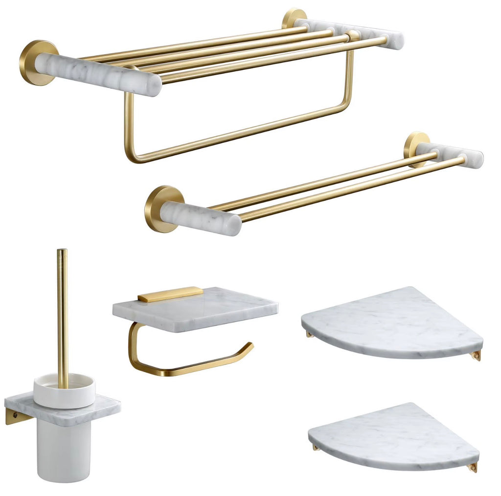 Lora 6-Piece Bathroom Hardware Set