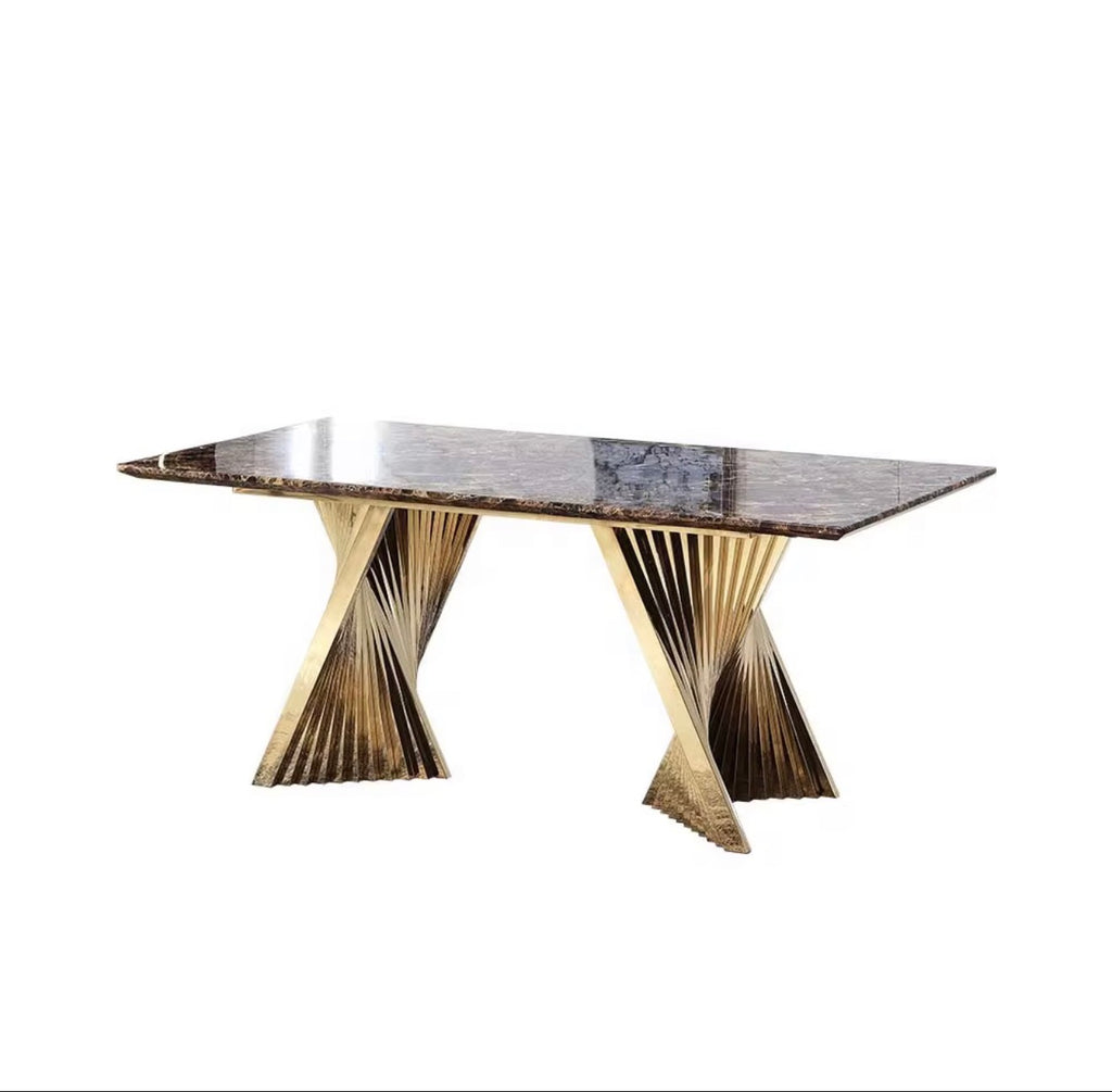 Casa Milano™ Luxury Italian Marble Dining Table