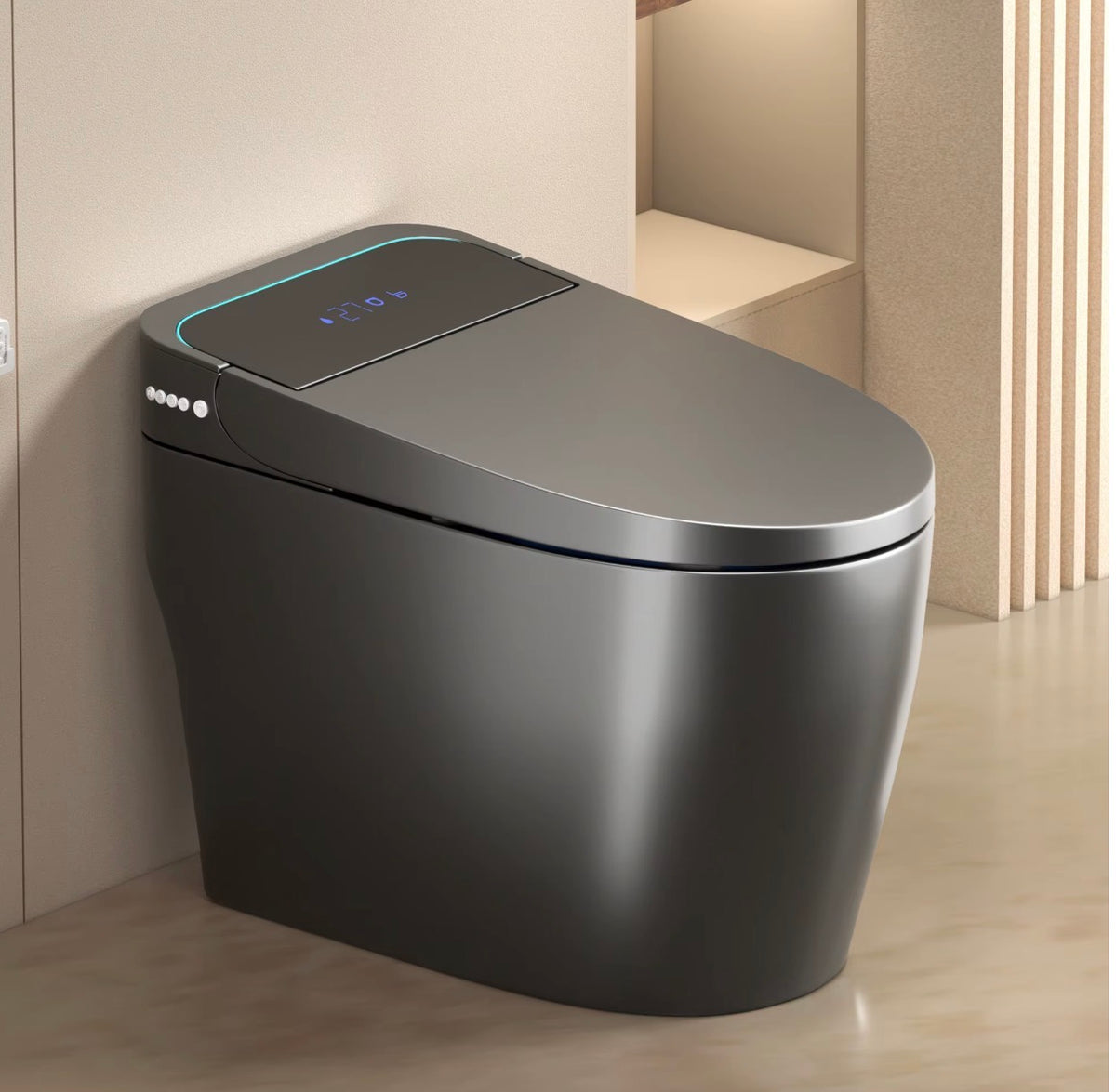 Lorenzo Graphite Intelligent Smart Toilet