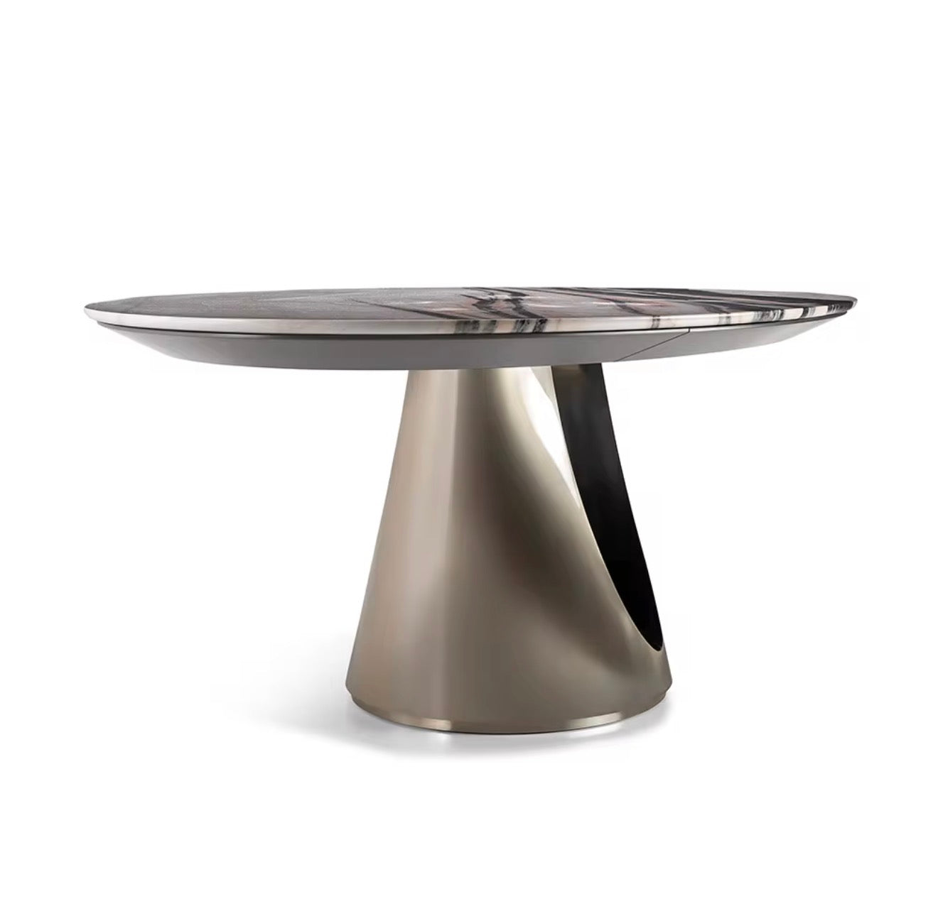 Casa Milano Vetra Marble Oval Dining Table