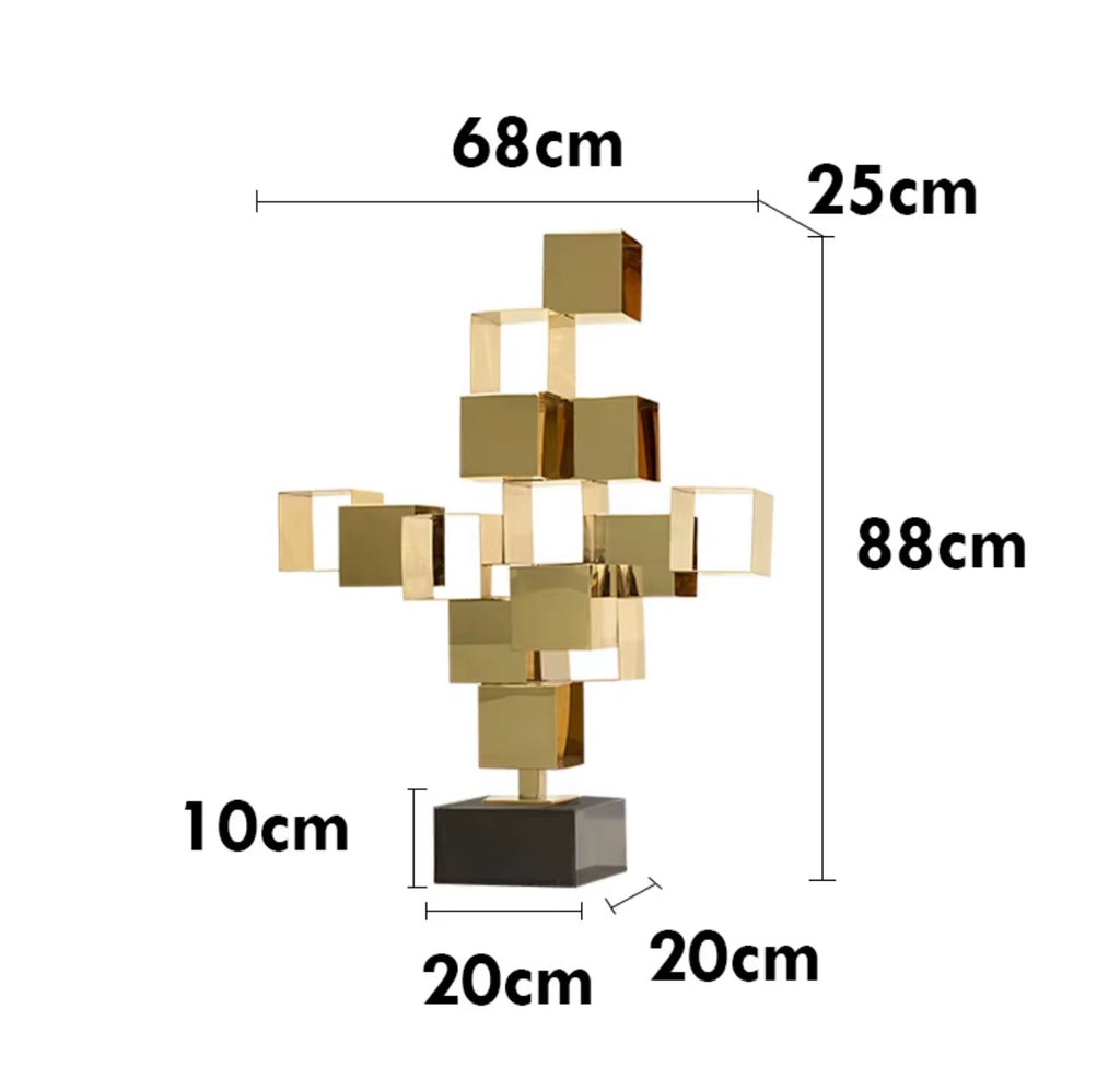 Aureon Geometric Sculpture