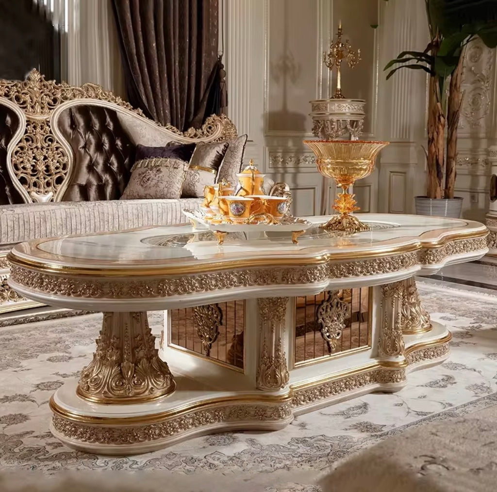 Royal Mahogany Living Room Set