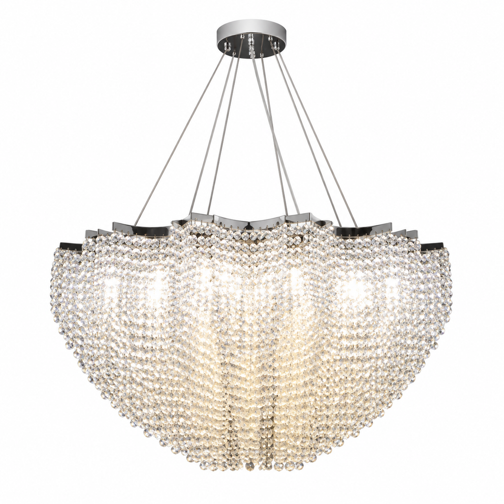 Vivienne Cascading Crystal Chandelier