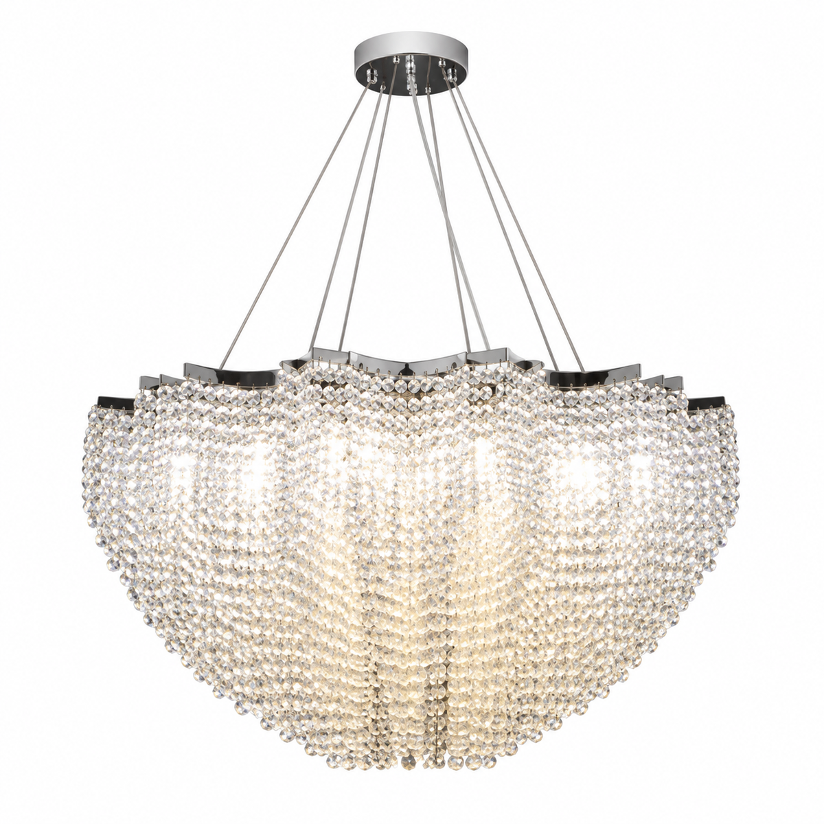 Vivienne Cascading Crystal Chandelier