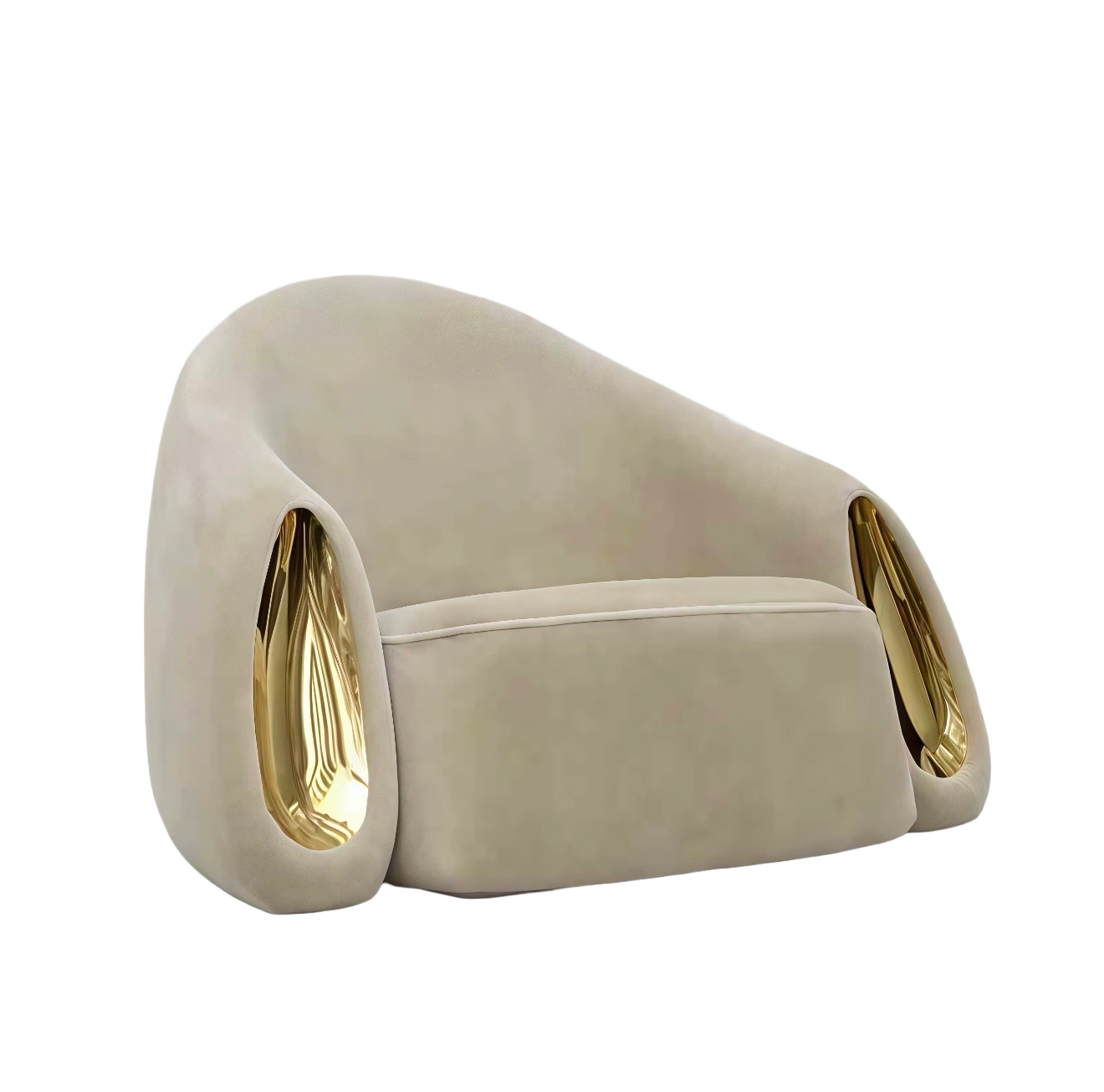 Casa Milano “PUCCINI” Sculptural Lounge Chair