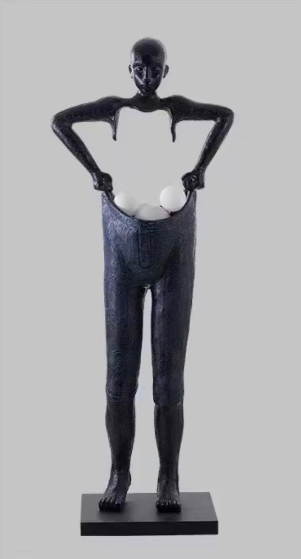Uncle Sam Sculptural Floor Lamp