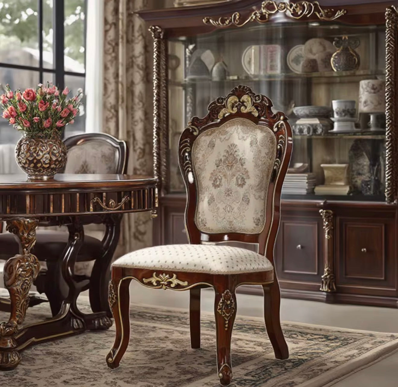 Casa Milano Valentina Royal Dining Chairs – Set of 2