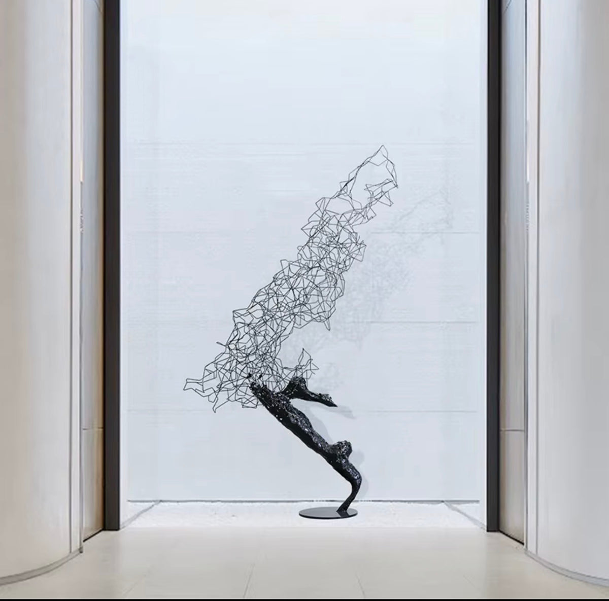 Ascension Abstract Floor Sculpture