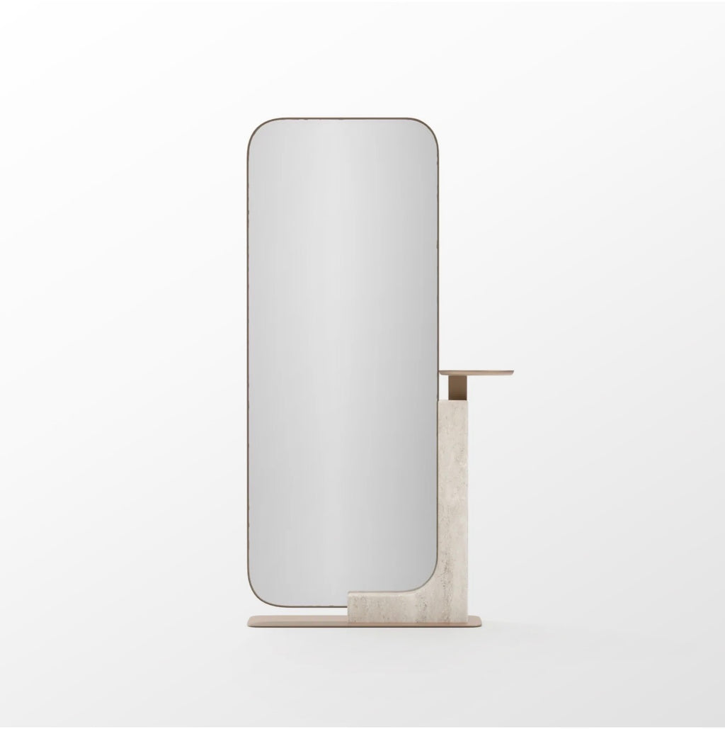 Overlap Floor Mirror