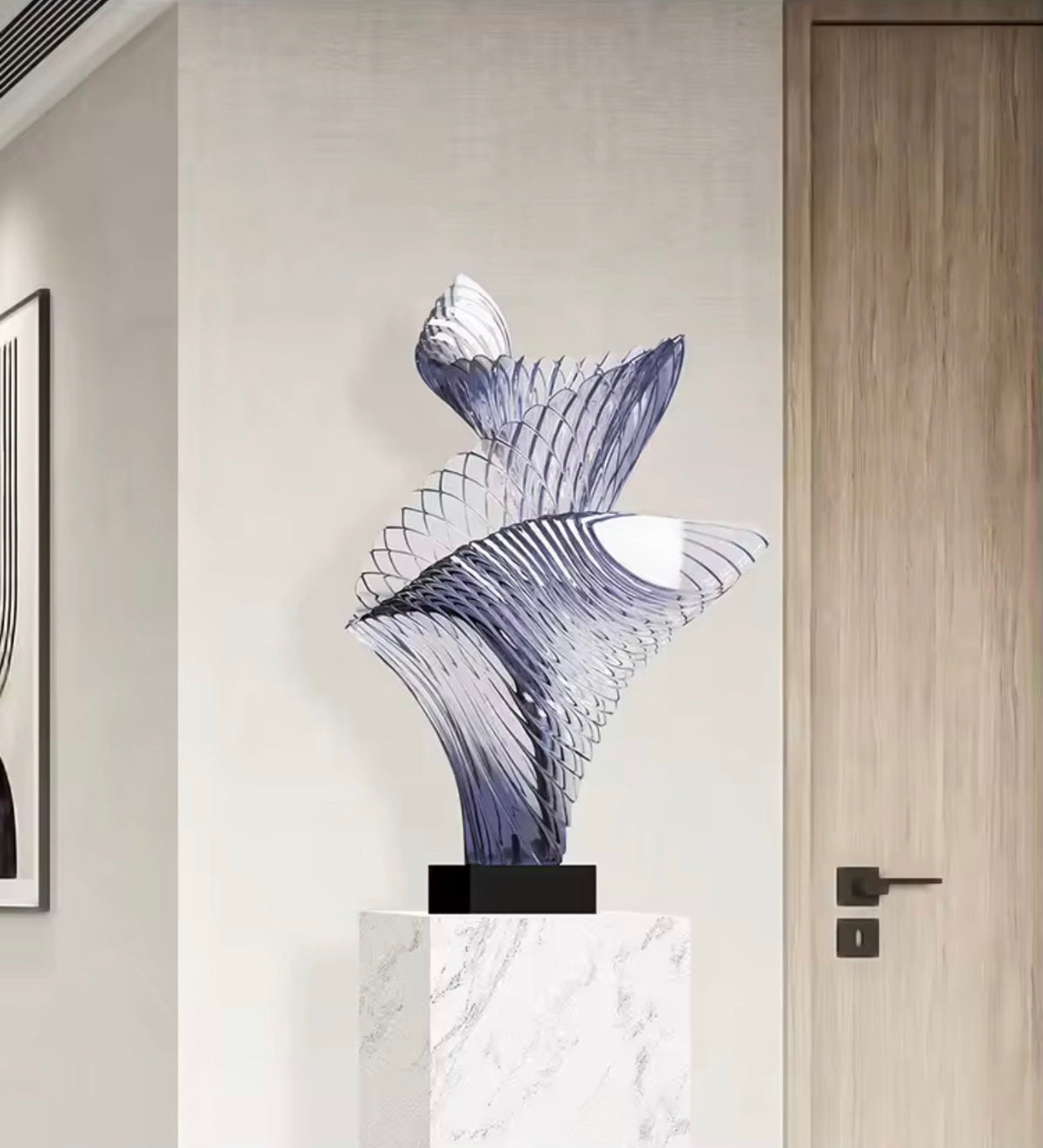 Aveline Abstract Resin Sculpture
