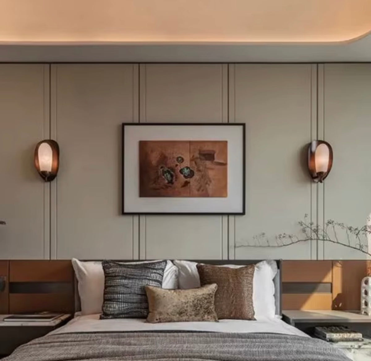 Marlowe Alabaster Wall Sconce