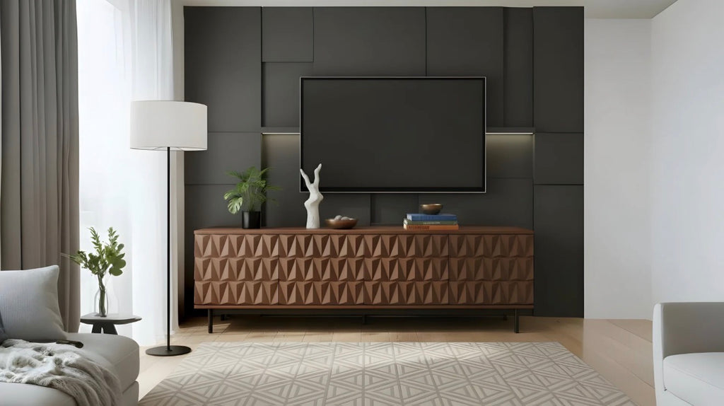 Casa Milano – Annie Walnut TV Console