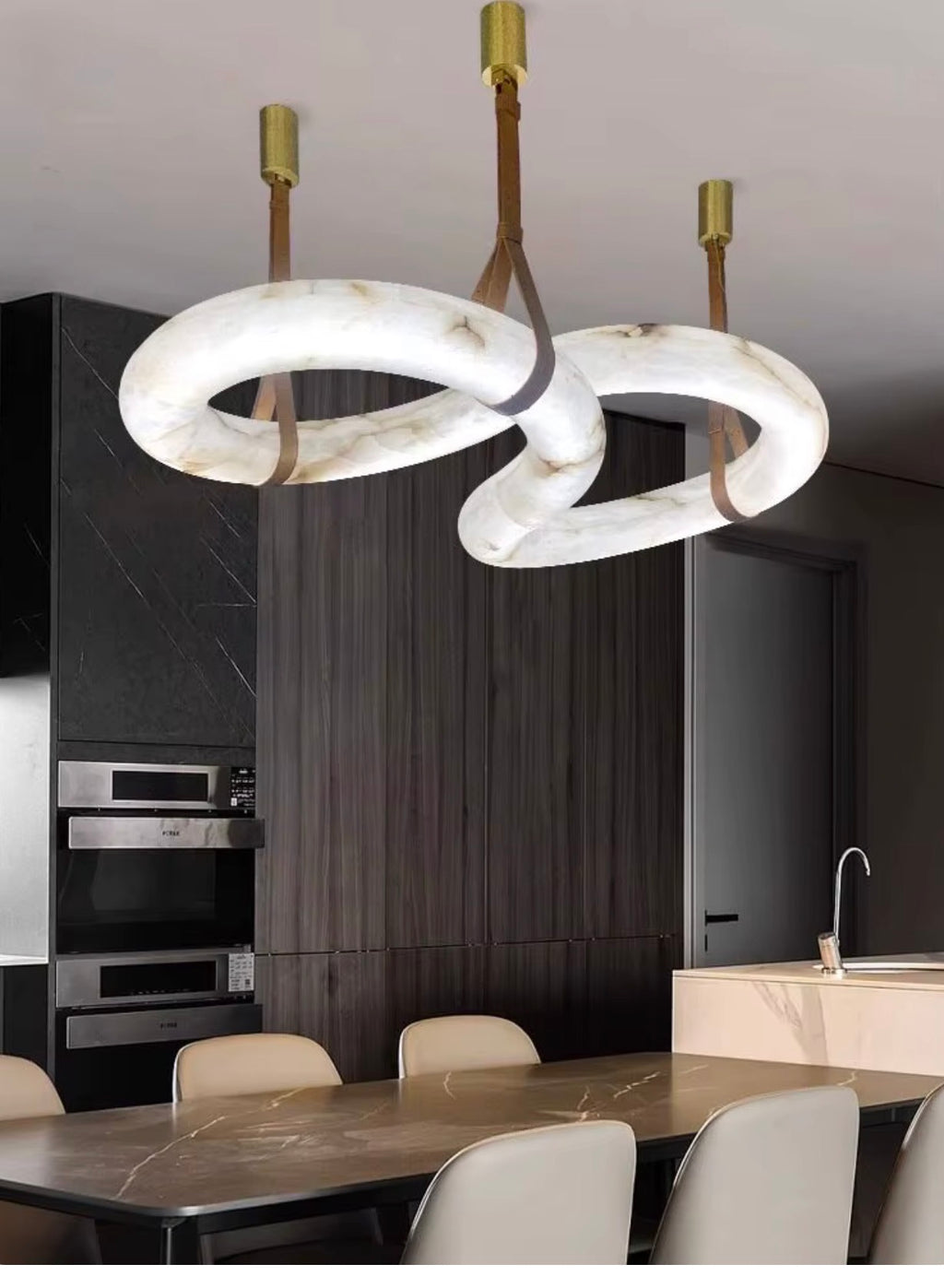 Elowen Alabaster Chandelier