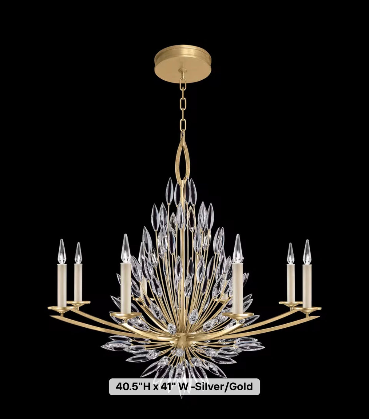 Lily Buds Crystal Chandelier