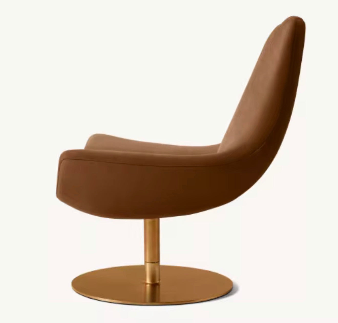 Casa Milano – Benedicta Leather Swivel Chair