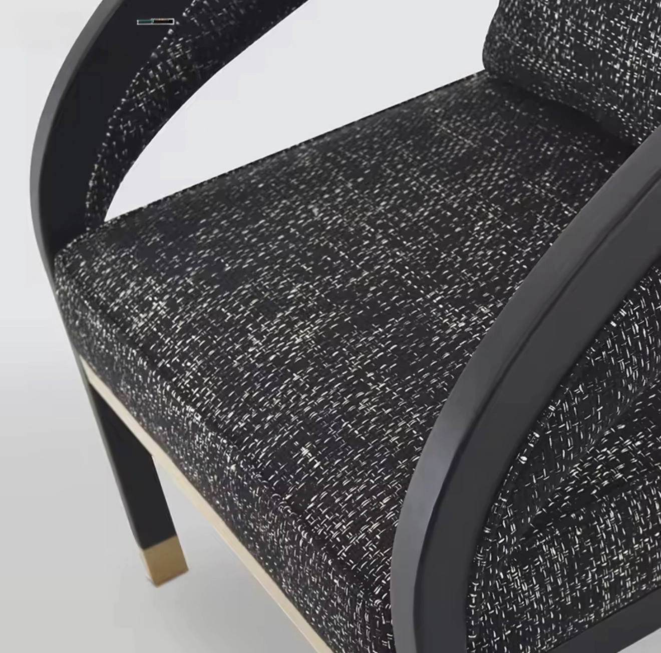 Casa Milano – Sorrento Curved Designer Accent Chair