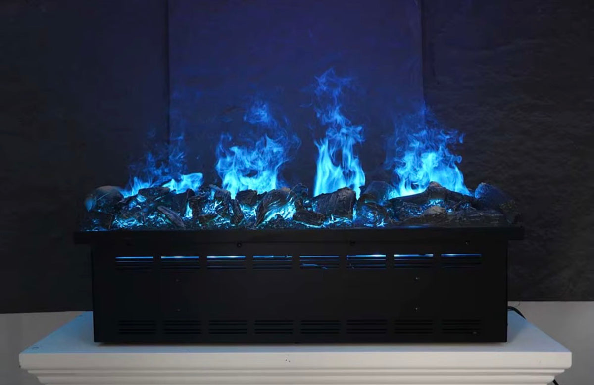 Dario 47” Multicolor Water Vapor Fireplace Insert