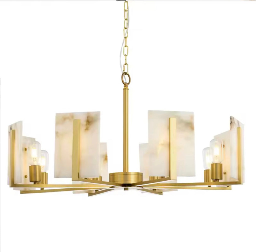 Serena Alabaster Chandelier