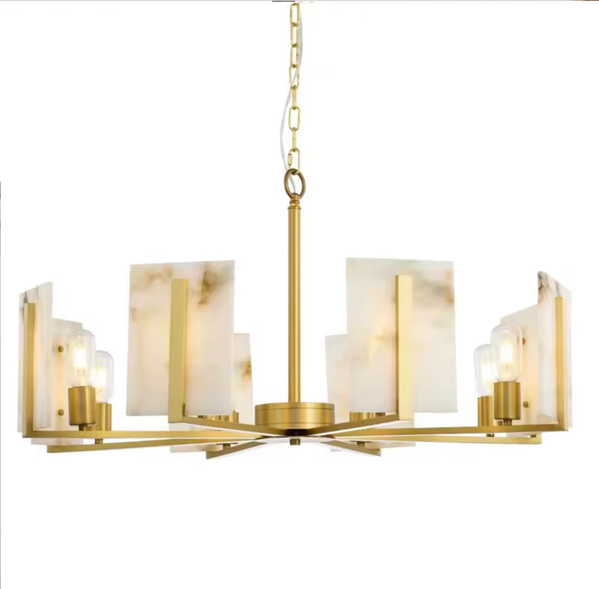 Serena Alabaster Chandelier