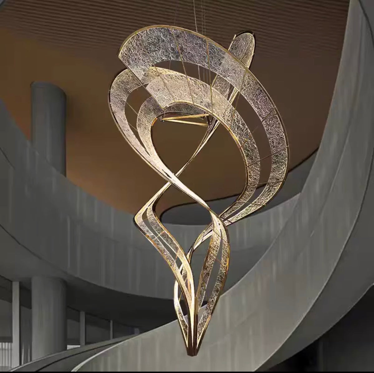 Virella Sculptural LED Chandelier