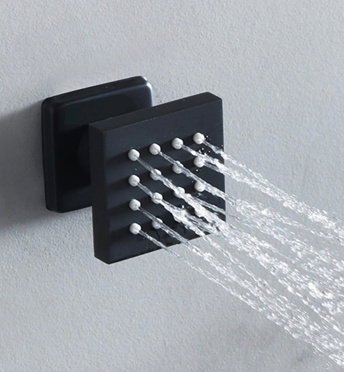 AURA Musical LED 6-Jet Thermostatic Shower System