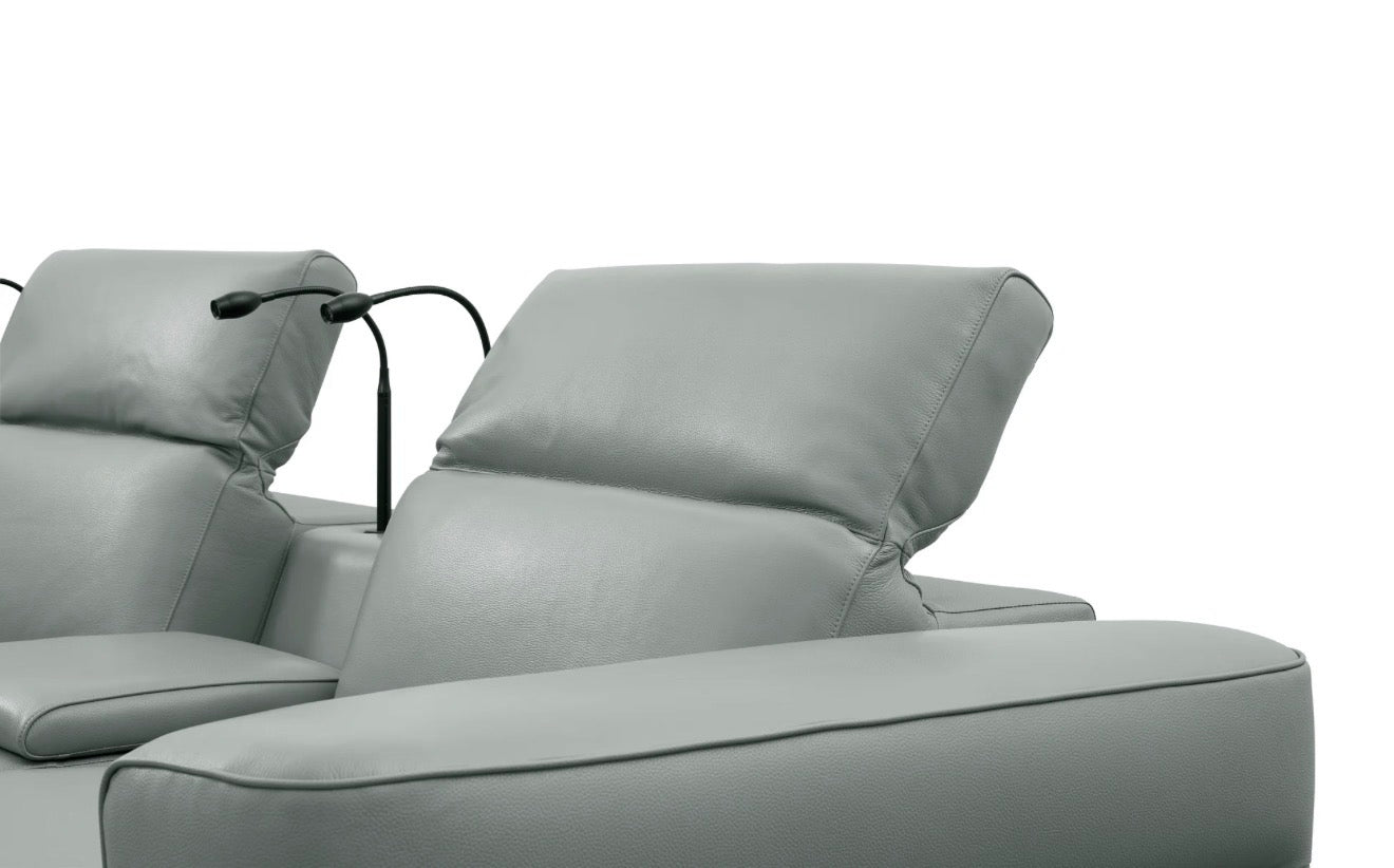 Casa Milano – Milano Italian Leather Power Recliner Row