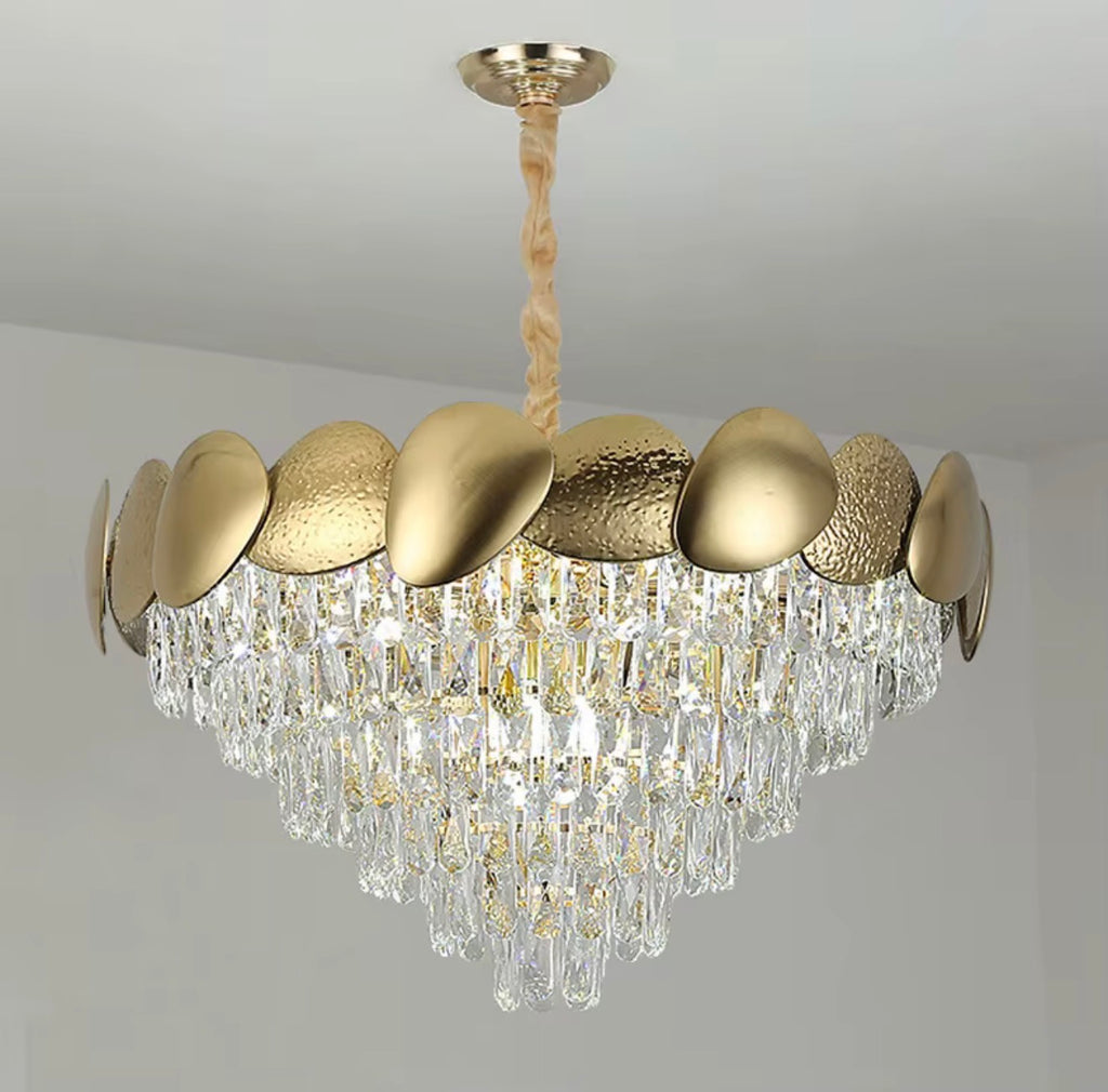 Crystal Cascade Chandelier