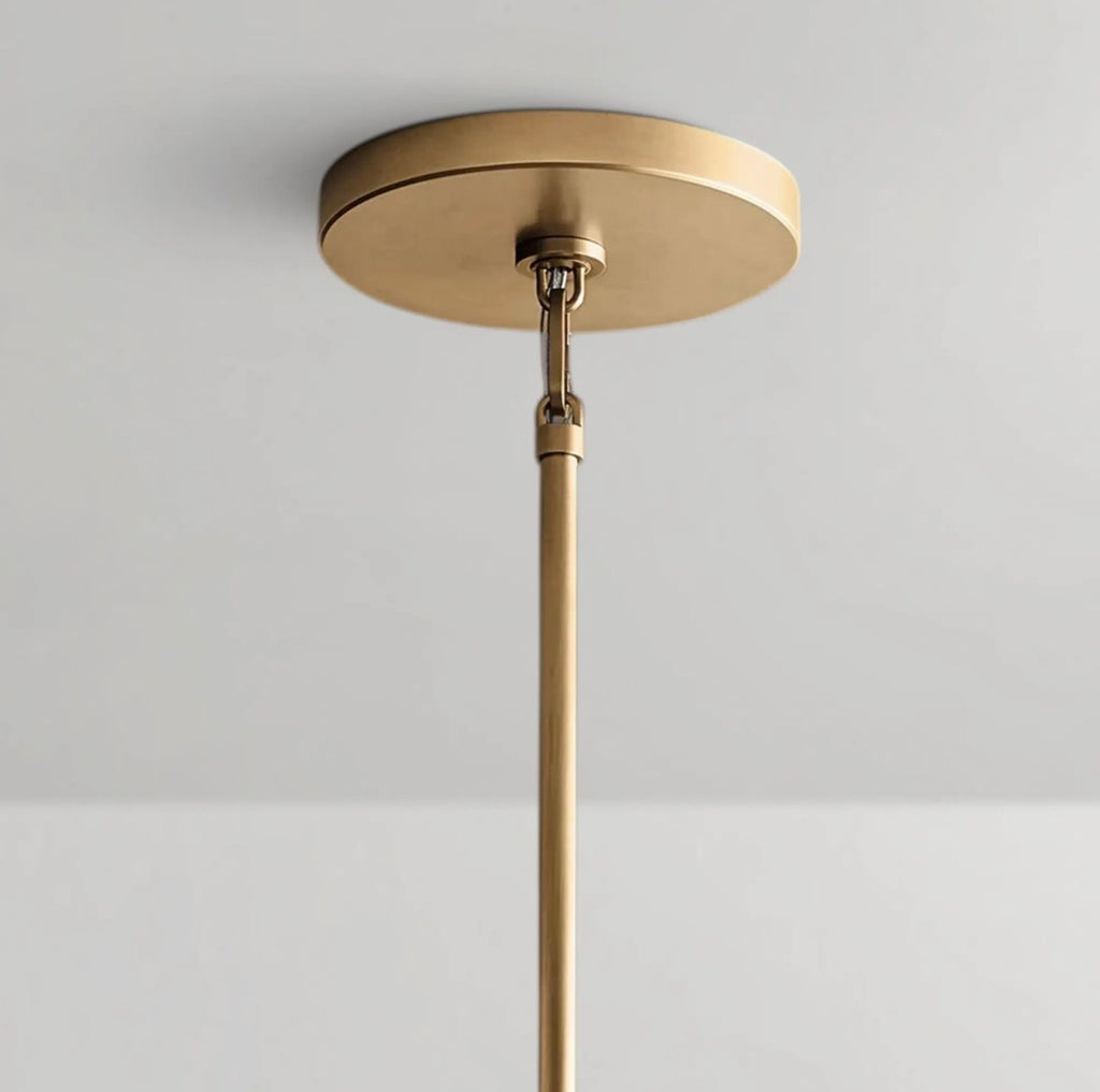 Solenne Glass Disc Chandelier