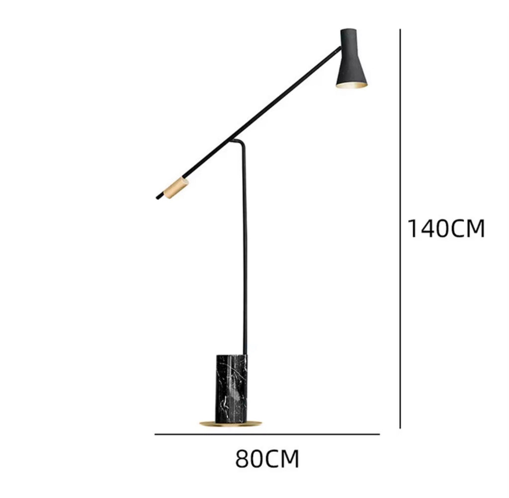 Montclair Marble Balance Floor Lamp