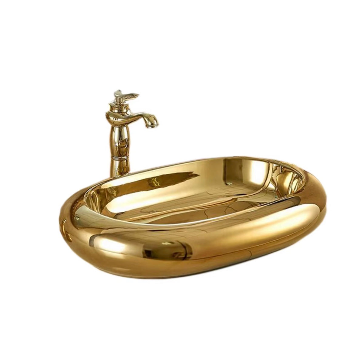 Alessandra Sculptural Ceramic Vessel Sink