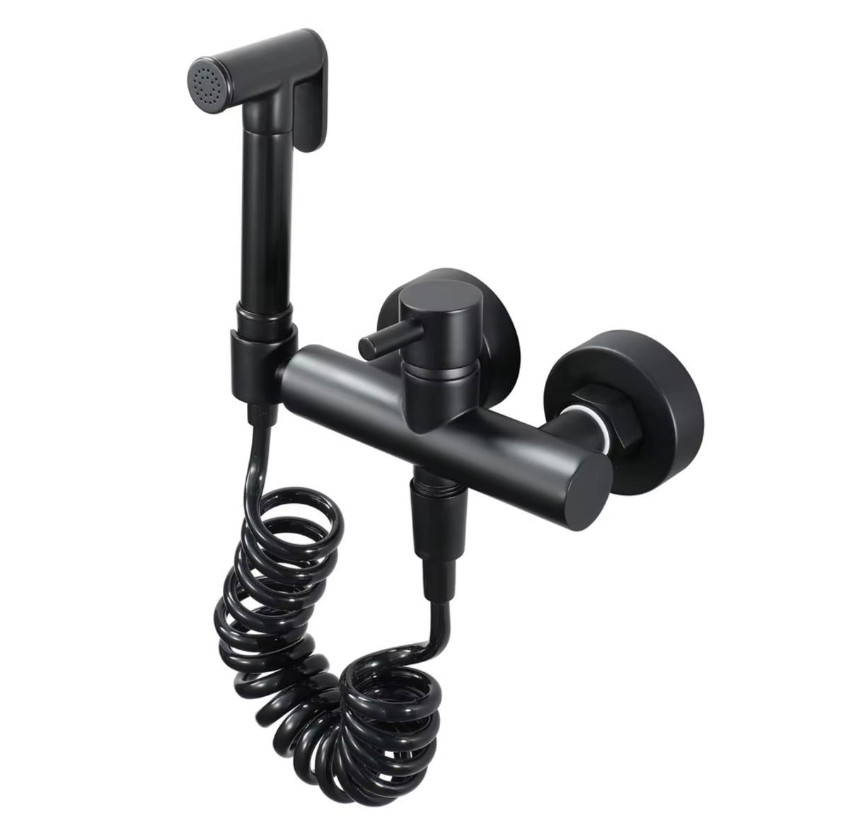 Valentino Hot & Cold Brass Wall-Mounted Bidet Sprayer Set