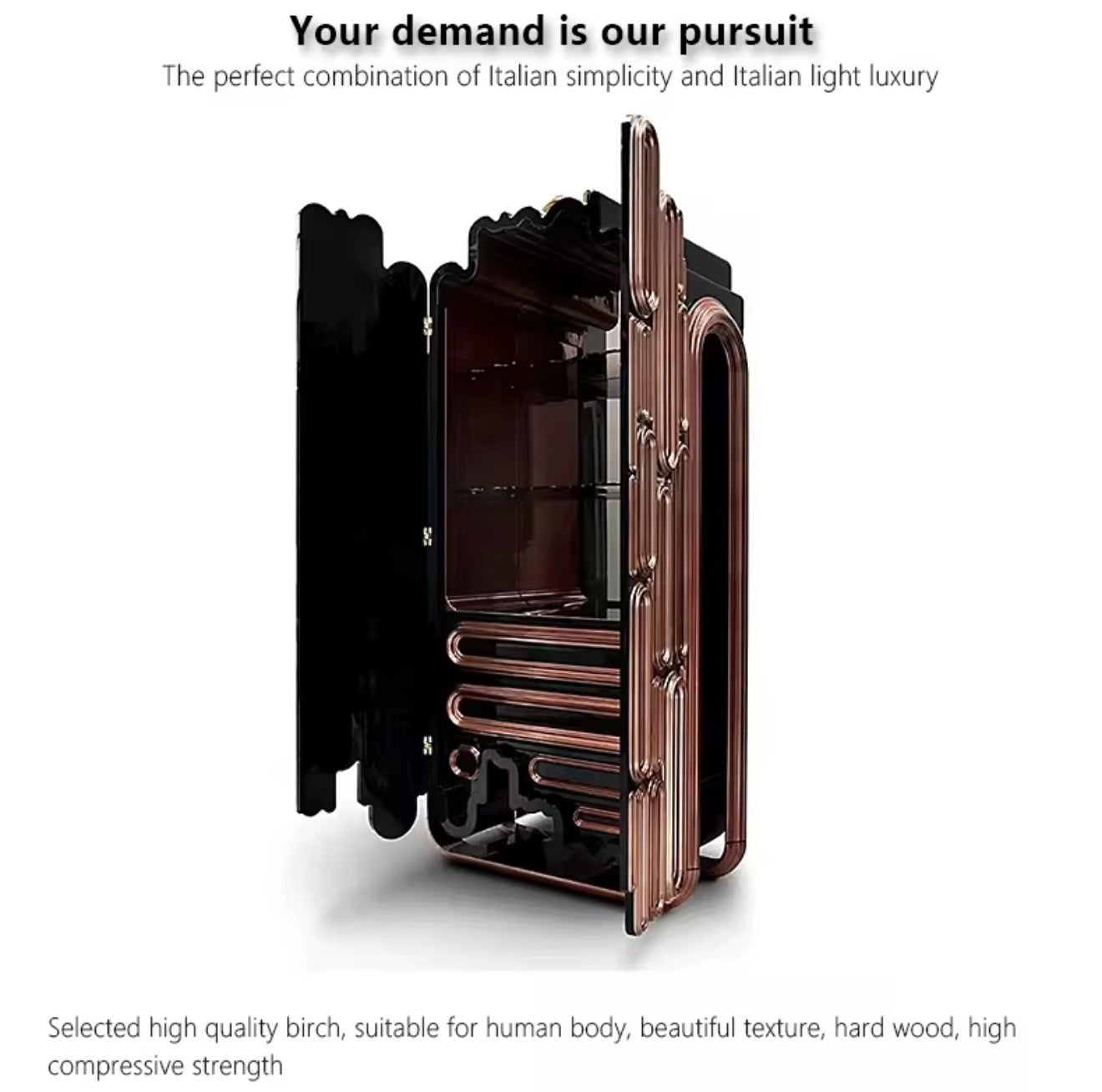 Casa Milano — Rochetti Sculptural Wine Cabinet