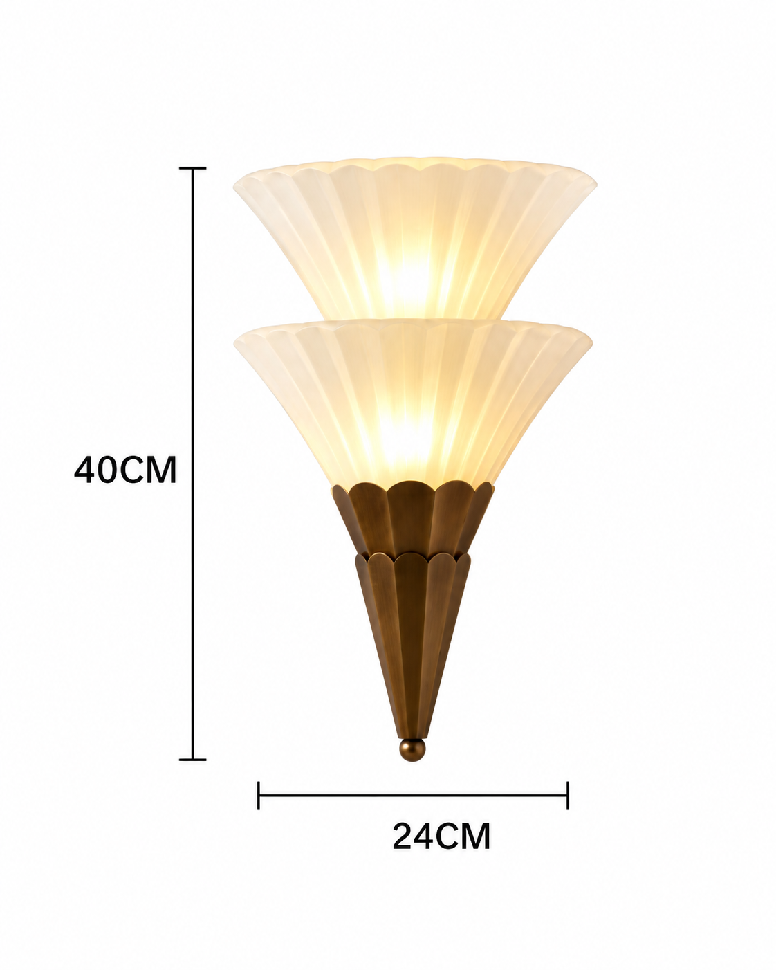 SOLÈNE SCULPTURAL WALL SCONCE