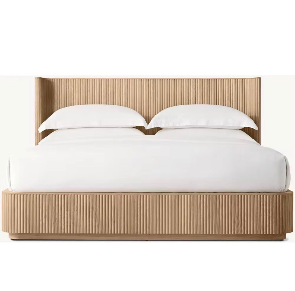 Casa Milano – Siena Wingback Floating Platform Bed