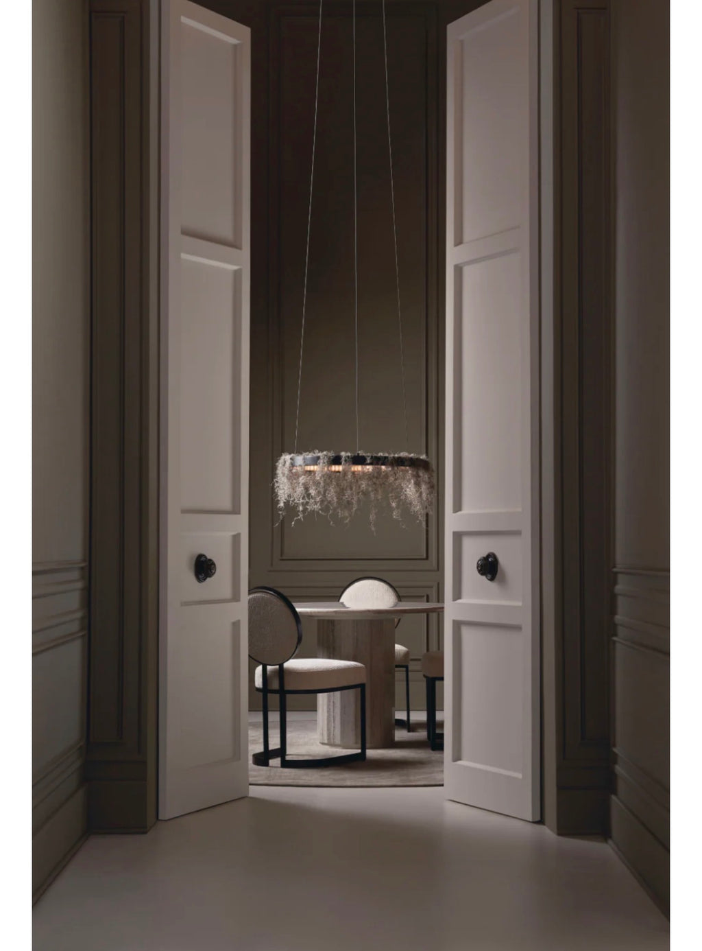 Casa Milano – La Lune Round-Back Dining Chairs (Set of 2)