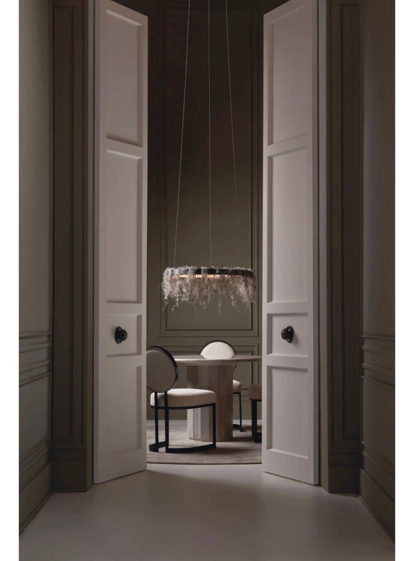 Casa Milano – La Lune Round-Back Dining Chairs (Set of 2)