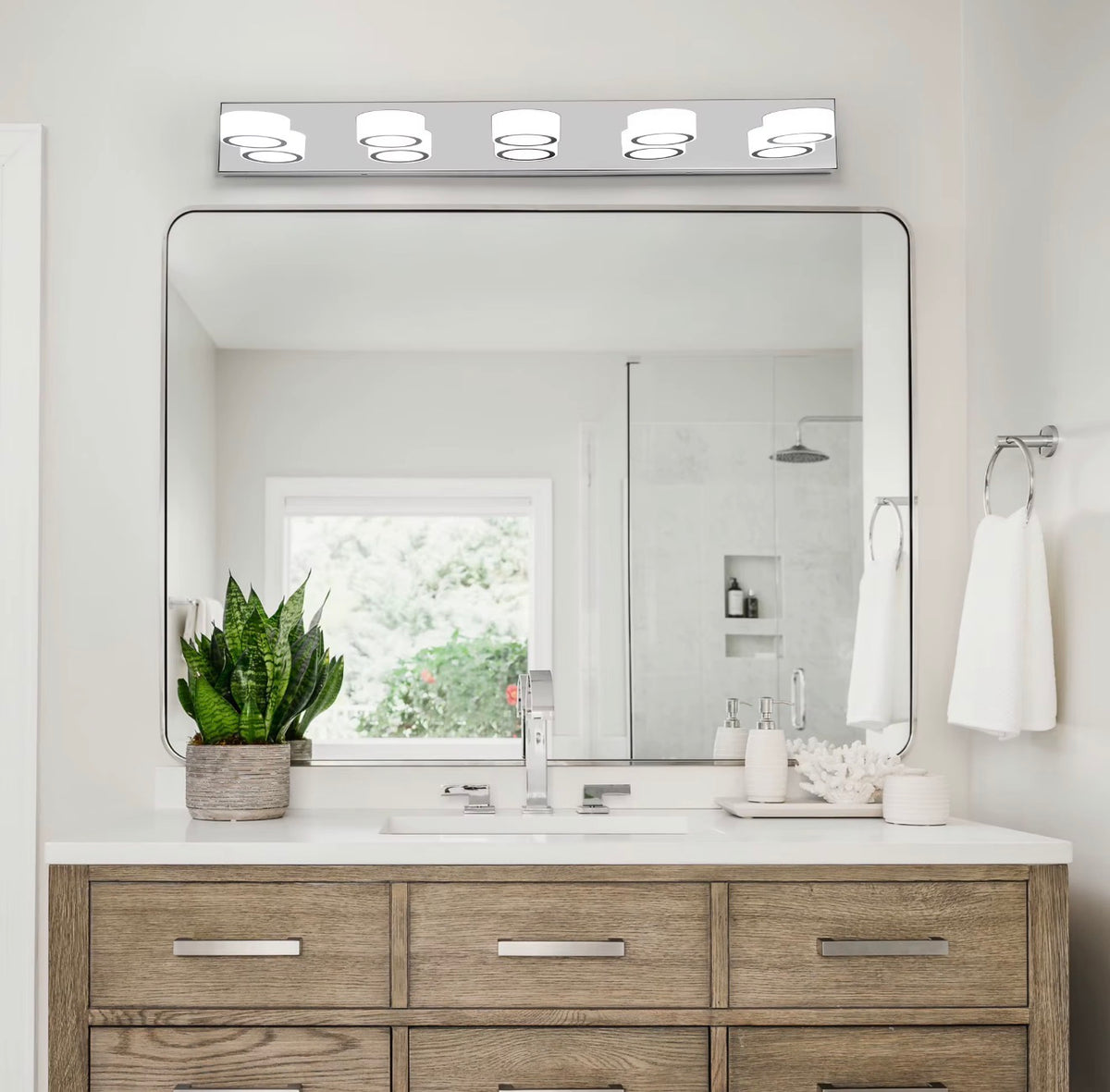 Luciano 37” Modern LED Vanity Light