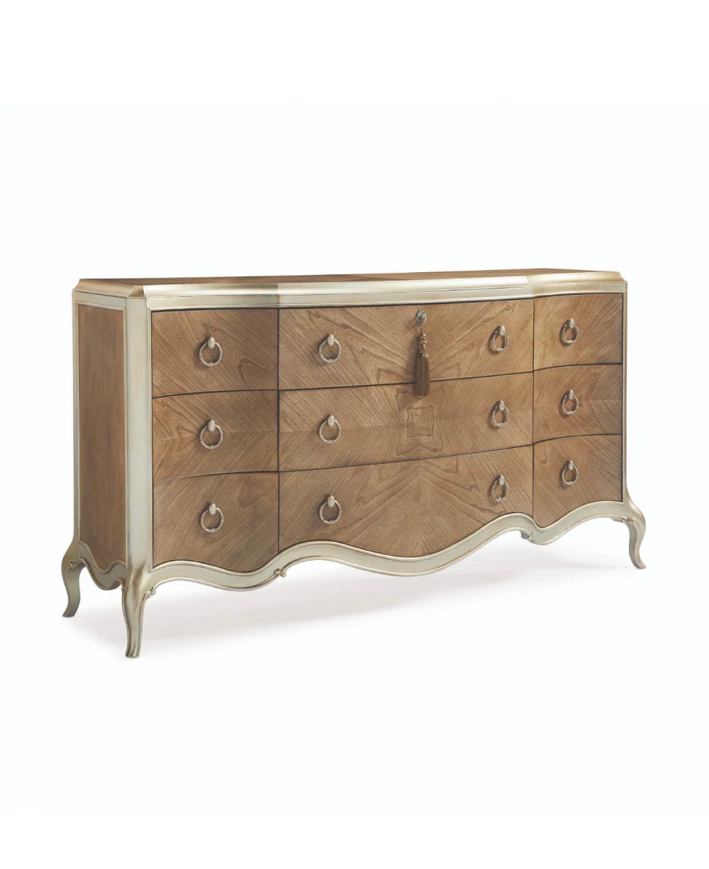 Casa Milano Caracole Triple Mid-Century Luxury Dresser