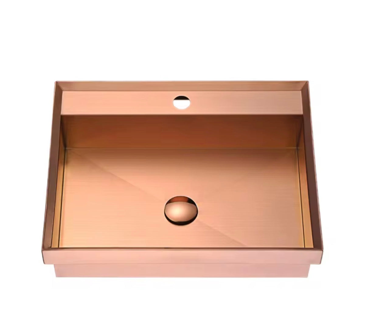 Lucia Brushed 304 Stainless Steel Vessel Sink