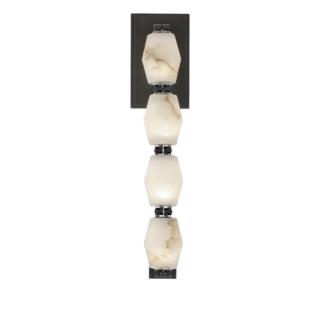 Collier Alabaster 15″ Wall Sconce