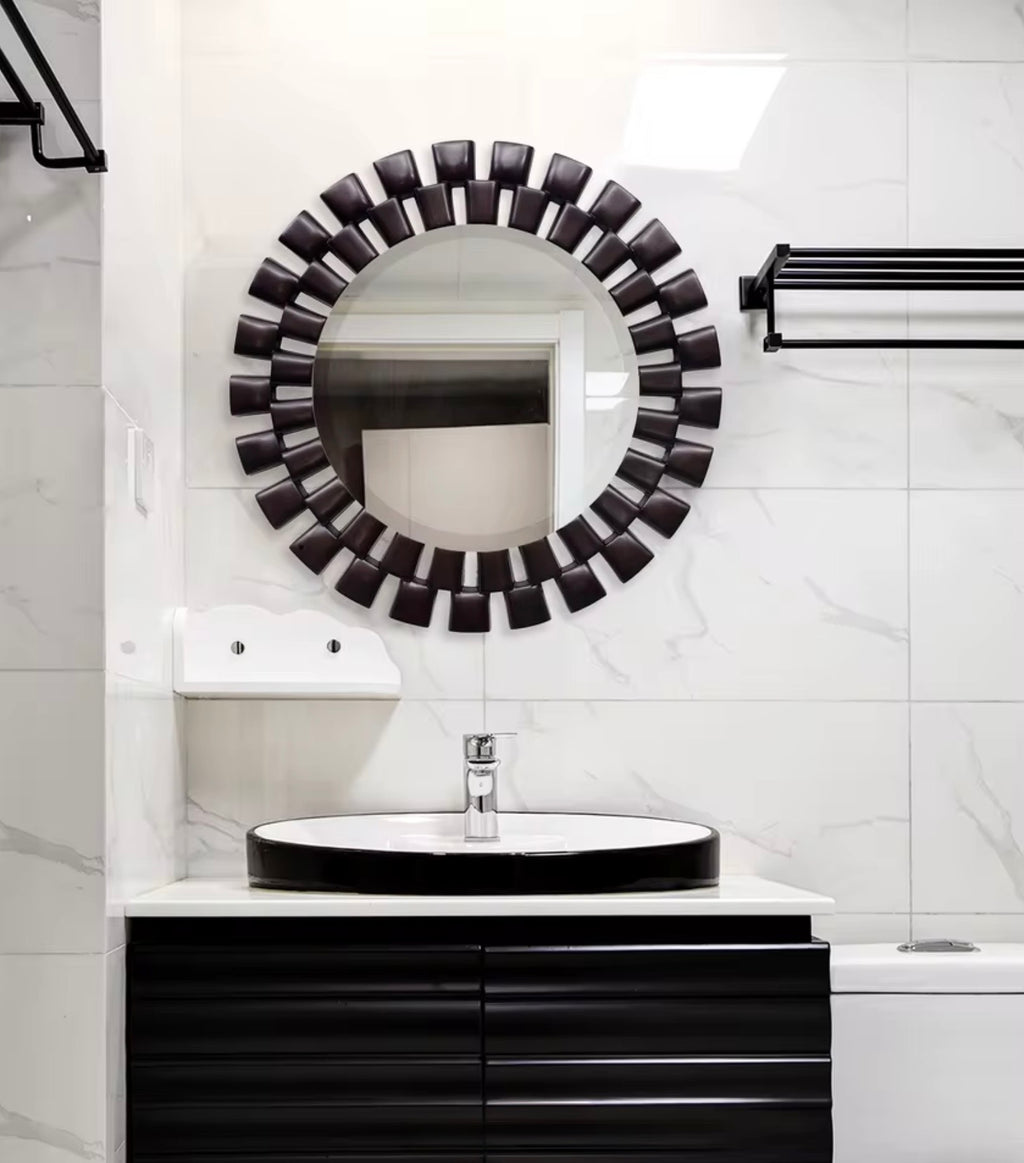 GIANNA SCULPTURAL SUNBURST MIRROR