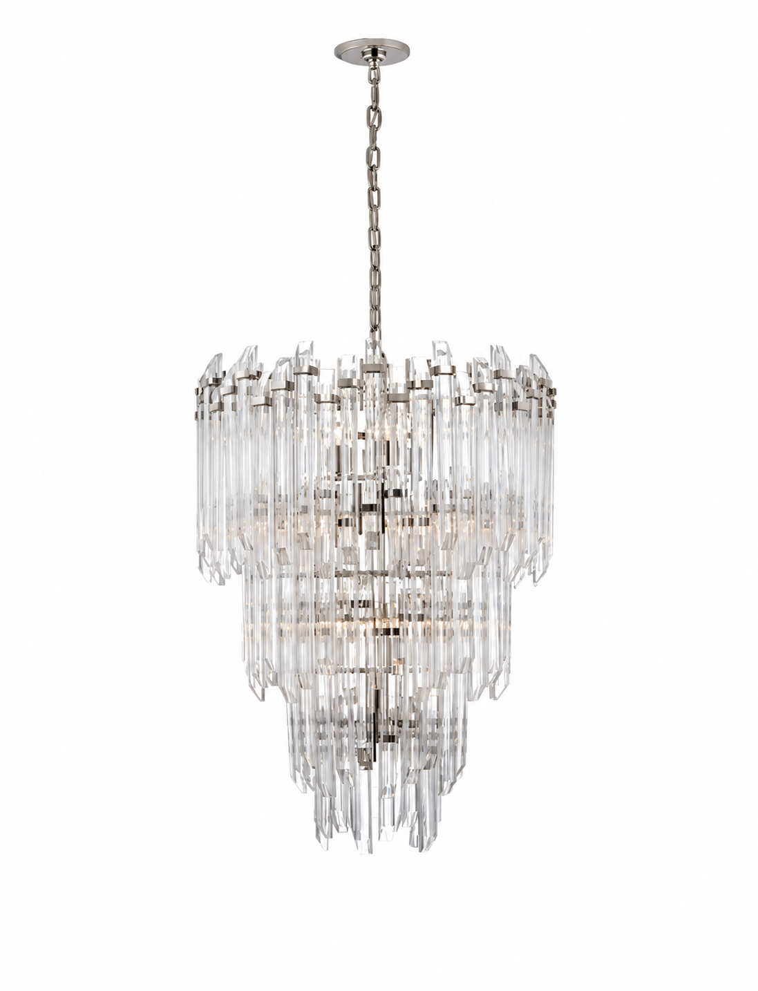 Adele Three-Tier Waterfall Chandelier