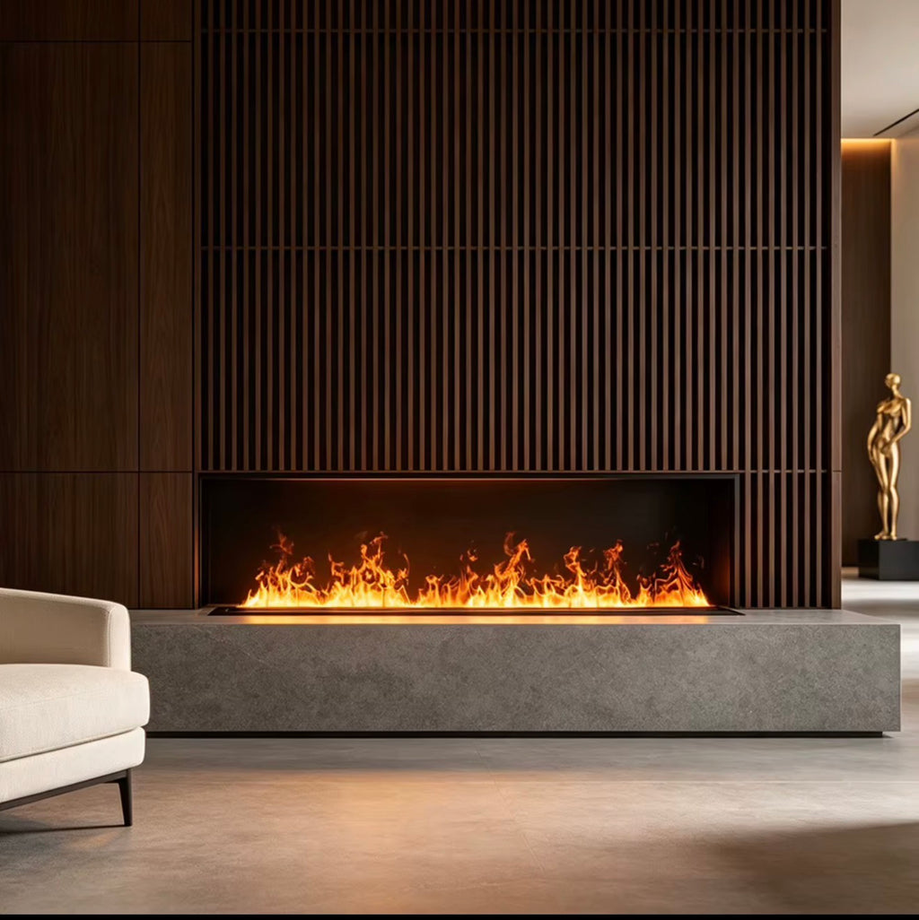 Alessandro 48-Inch 3D Water Vapor Electric Fireplace