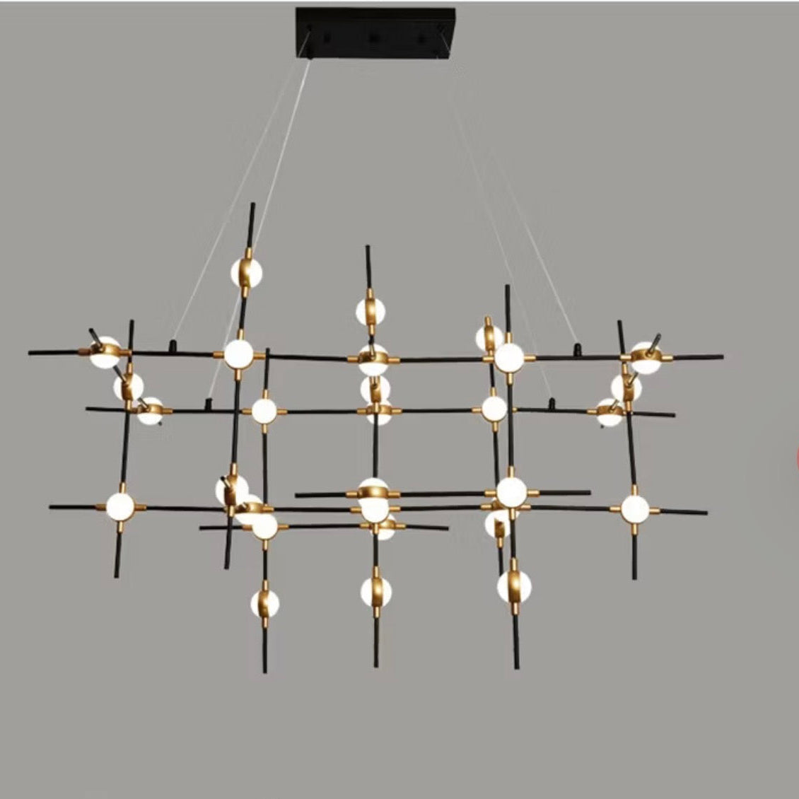 Noir Constellation LED Chandelier