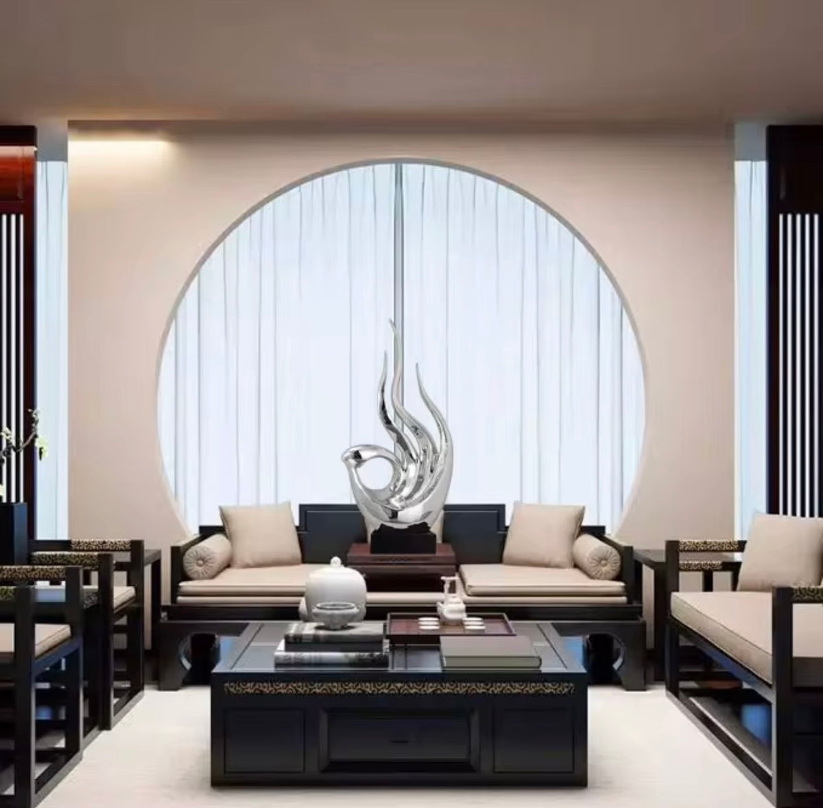 Seraphina Sculptural Flame Sculpture