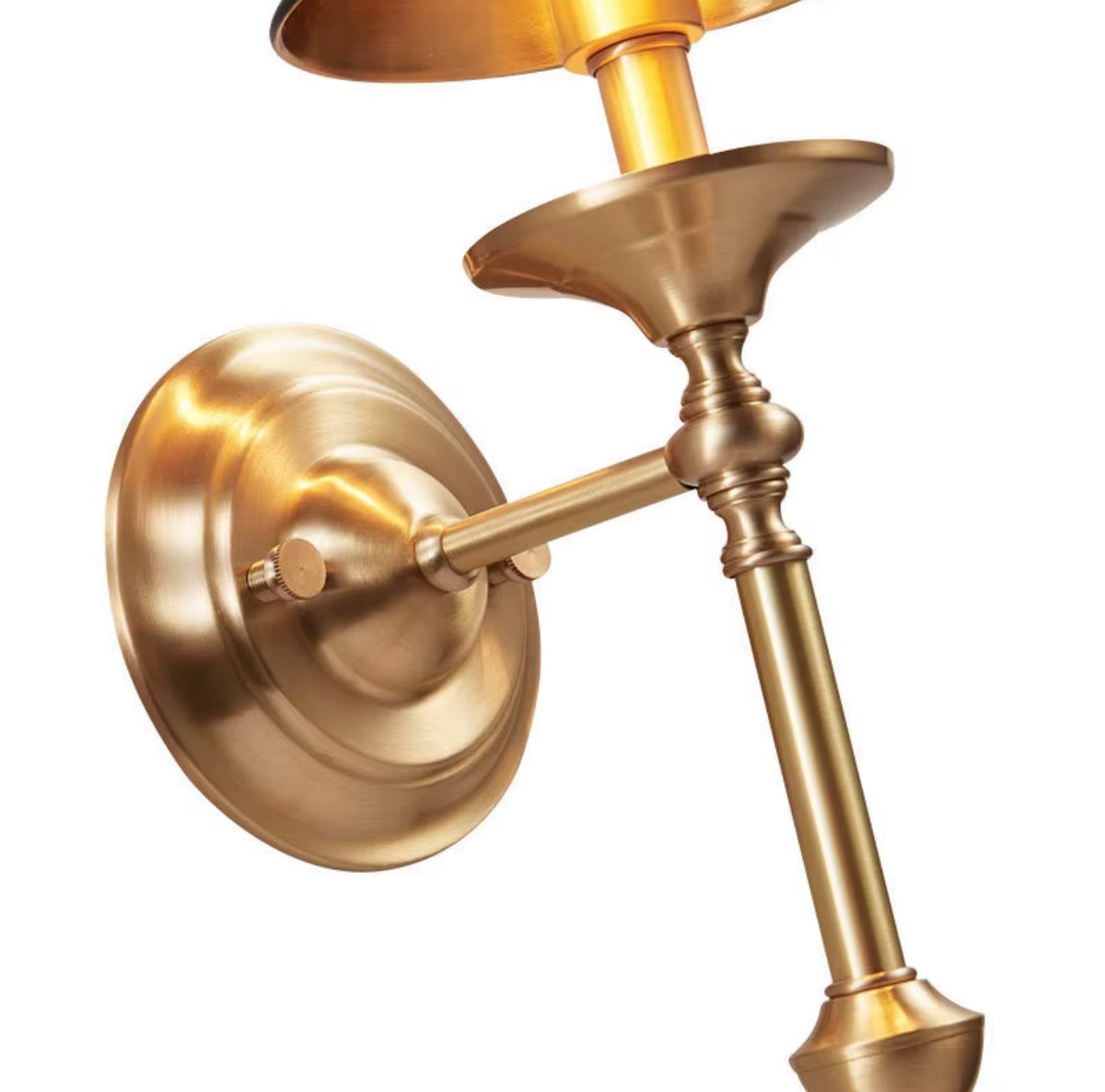 Alessandro Brass Wall Sconce