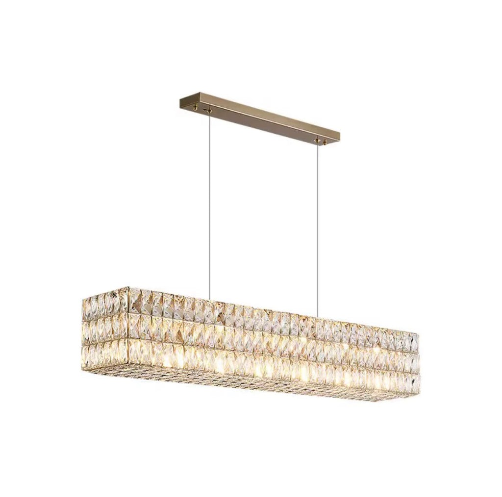 Giulietta Rectangular Crystal Chandelier